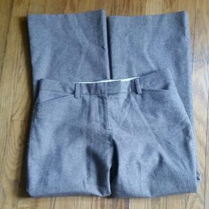 J.crew brown wool dress pants sz.6P